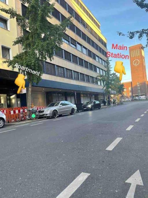 Zentrale Wohnung Direkt Am Hauptbahnhof - Bismarck Dusseldorf Luaran gambar
